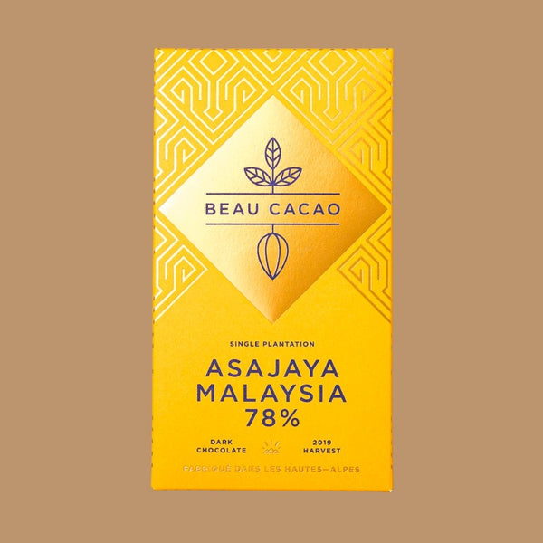 Beau Cacao - Dark Chocolate - Asajaya, Sarawak 78% - Hello Chocolate®