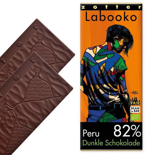 Labooko - Dark Chocolate - Peru 82% - Hello Chocolate®